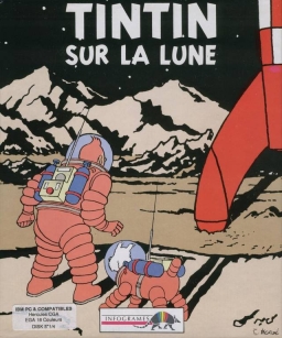 Tintin on the Moon