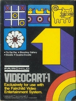 Videocart 1: Tic-Tac-Toe / Shooting Gallery / Doodle / Quadra-Doodle