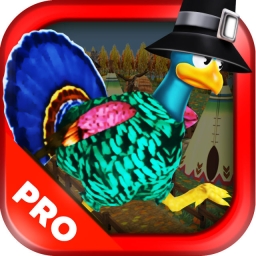 3D Turkey Run Thanksgiving Runner Game PRO