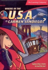 Where in the USA is Carmen Sandiego?