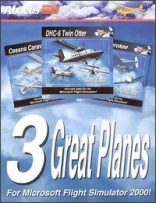 3 Great Planes For Microsoft Flight Simulator 2000!